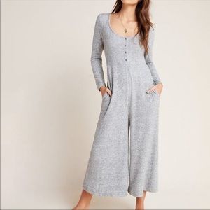Anthropologie Marisa Hacci Lounge Sleep Jumpsuit